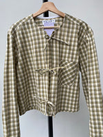 Load image into Gallery viewer, Hollie Shirt in Khaki Check
