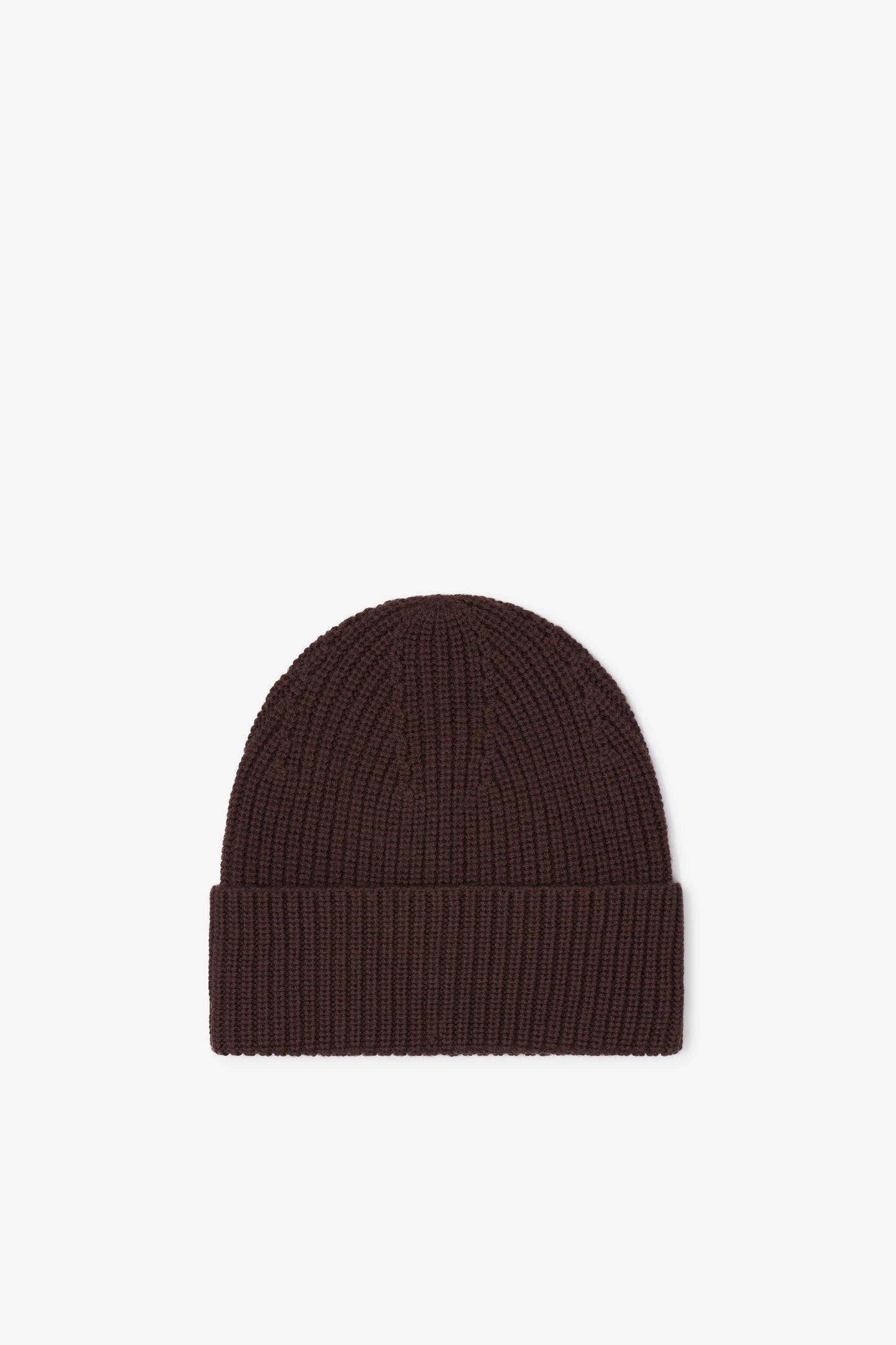 Merino Wool Beanie - Dark Earth