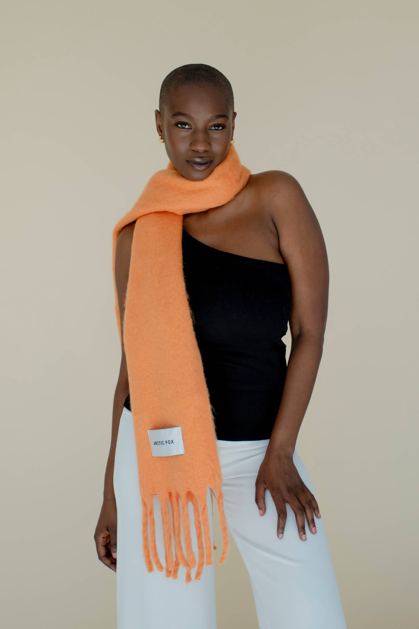 The Stockholm Scarf - Apricot - AW23