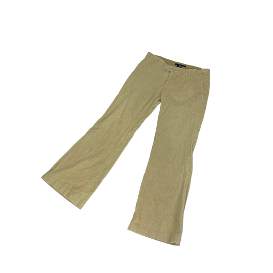 Beige Corduroy Trousers - Size 10