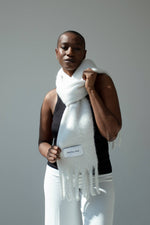 Load image into Gallery viewer, The Stockholm Scarf - Polar White - AW23
