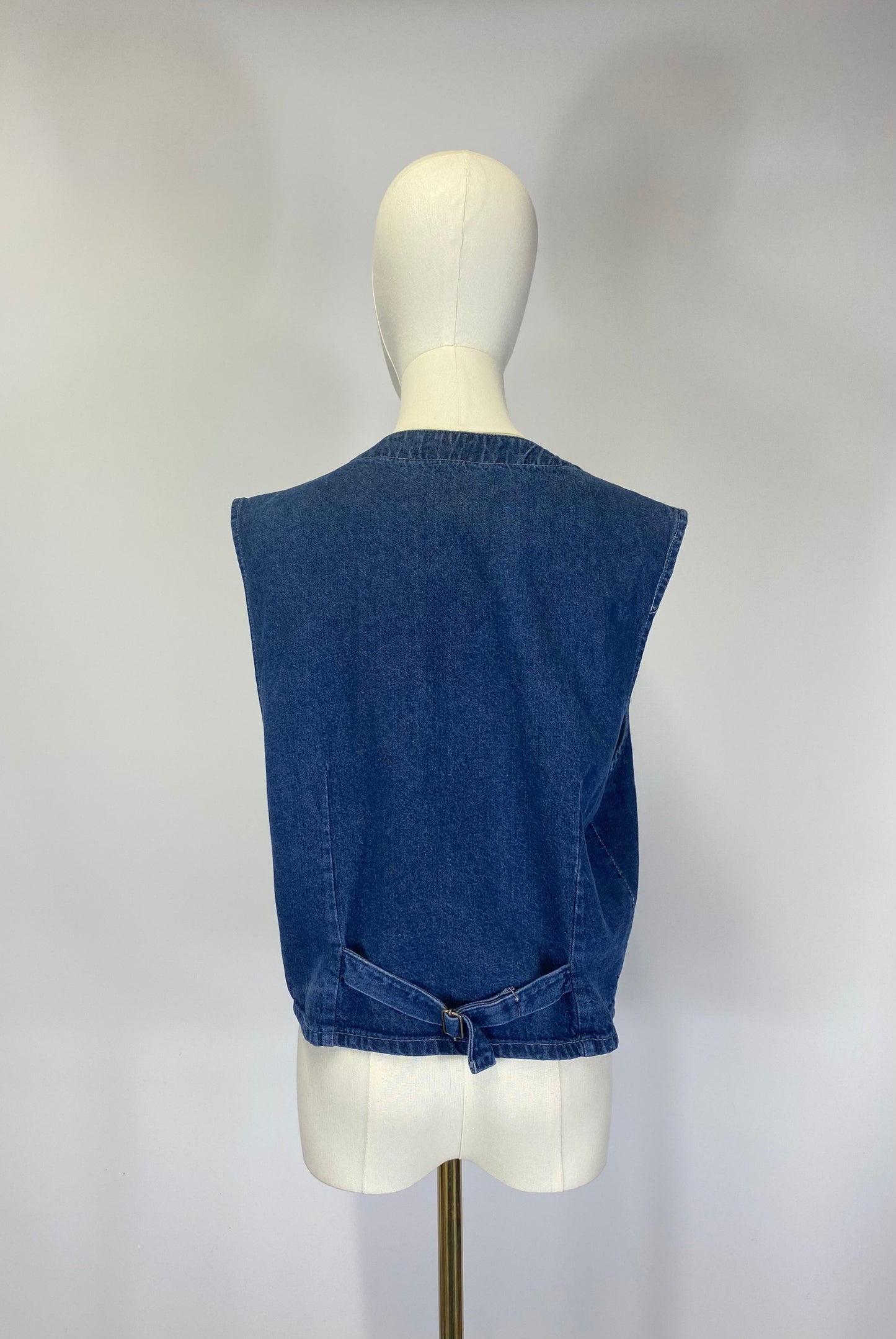 Denim Waistcoat - Size 18