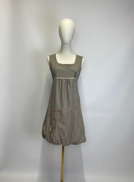 Bubble Hem Cargo Dress