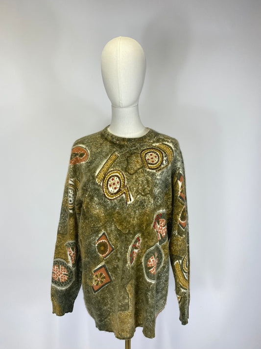 Sequin Multi Jumper - Size 16