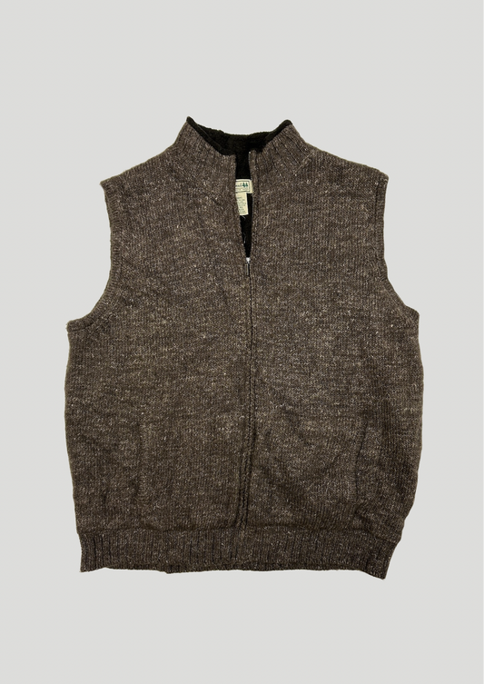 Wool Blend Gilet - Size L