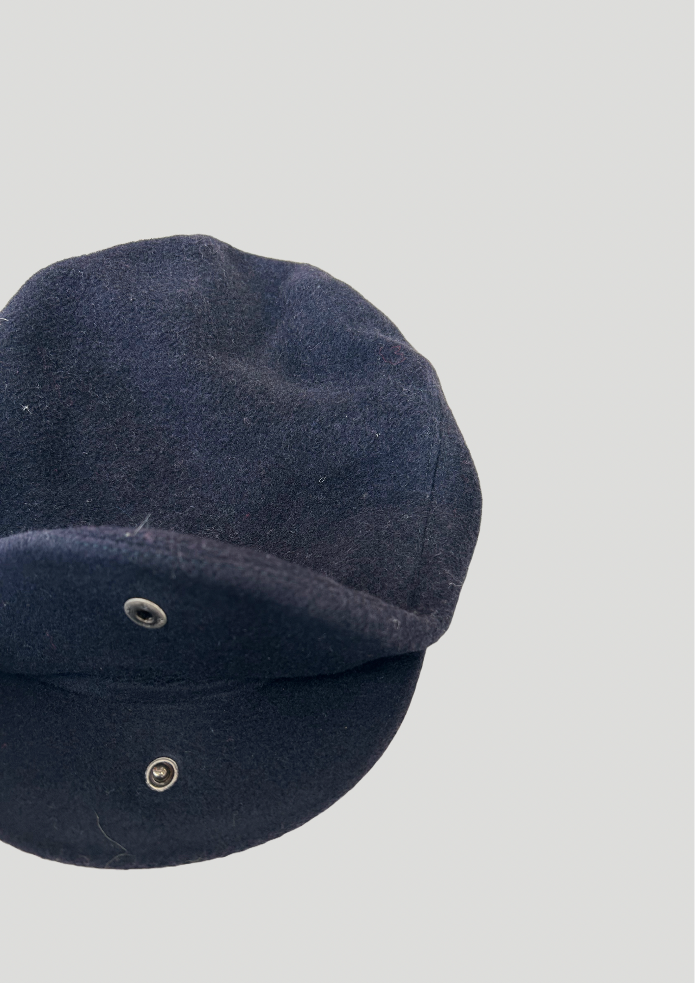 Navy Flat Cap