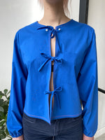 Load image into Gallery viewer, Hollie Shirt in Bright Blue
