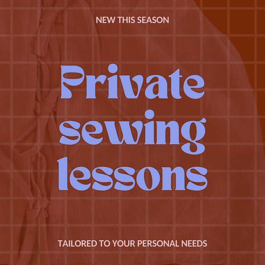 Private sewing lessons