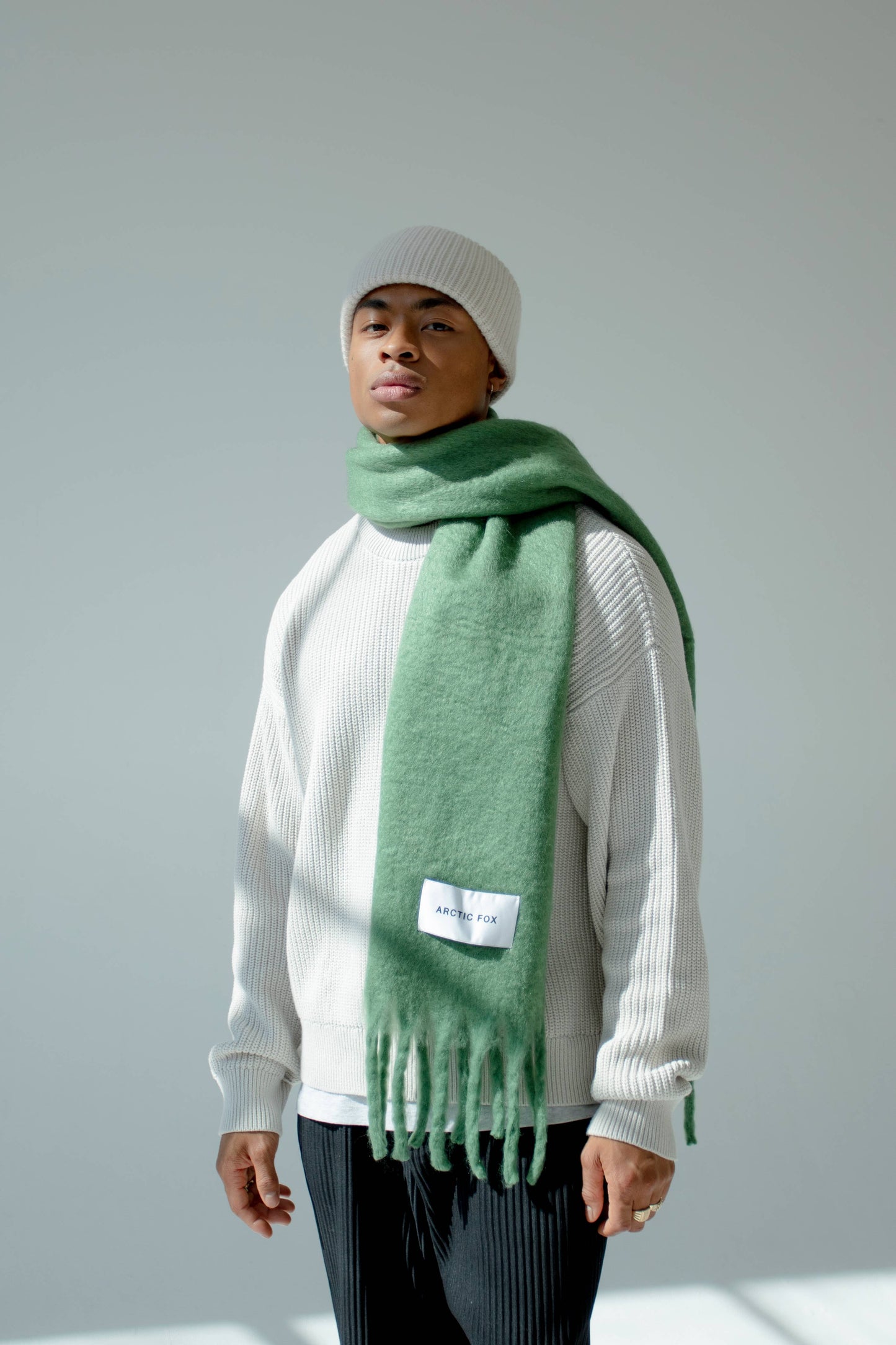 The Stockholm Scarf - 100% Recycled - Forest Fern