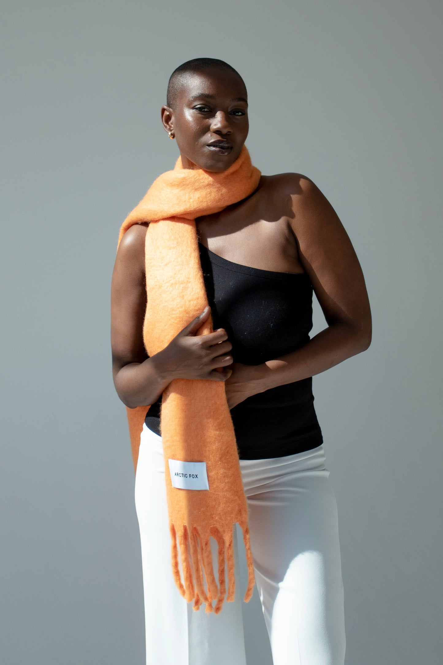 The Stockholm Scarf - Apricot - AW23