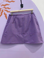 Load image into Gallery viewer, Alice skirt purple check
