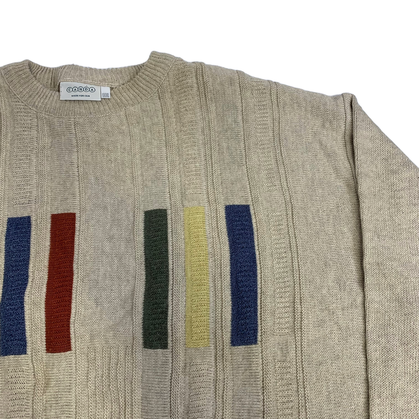 Canda Multi-Colour Block Knit Jumper