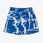 Load image into Gallery viewer, Blue Paintsplash Holiday Shorts
