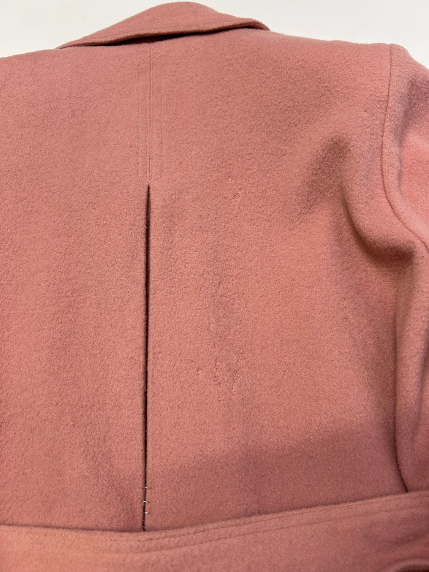 Pink Wool Coat - Size 4