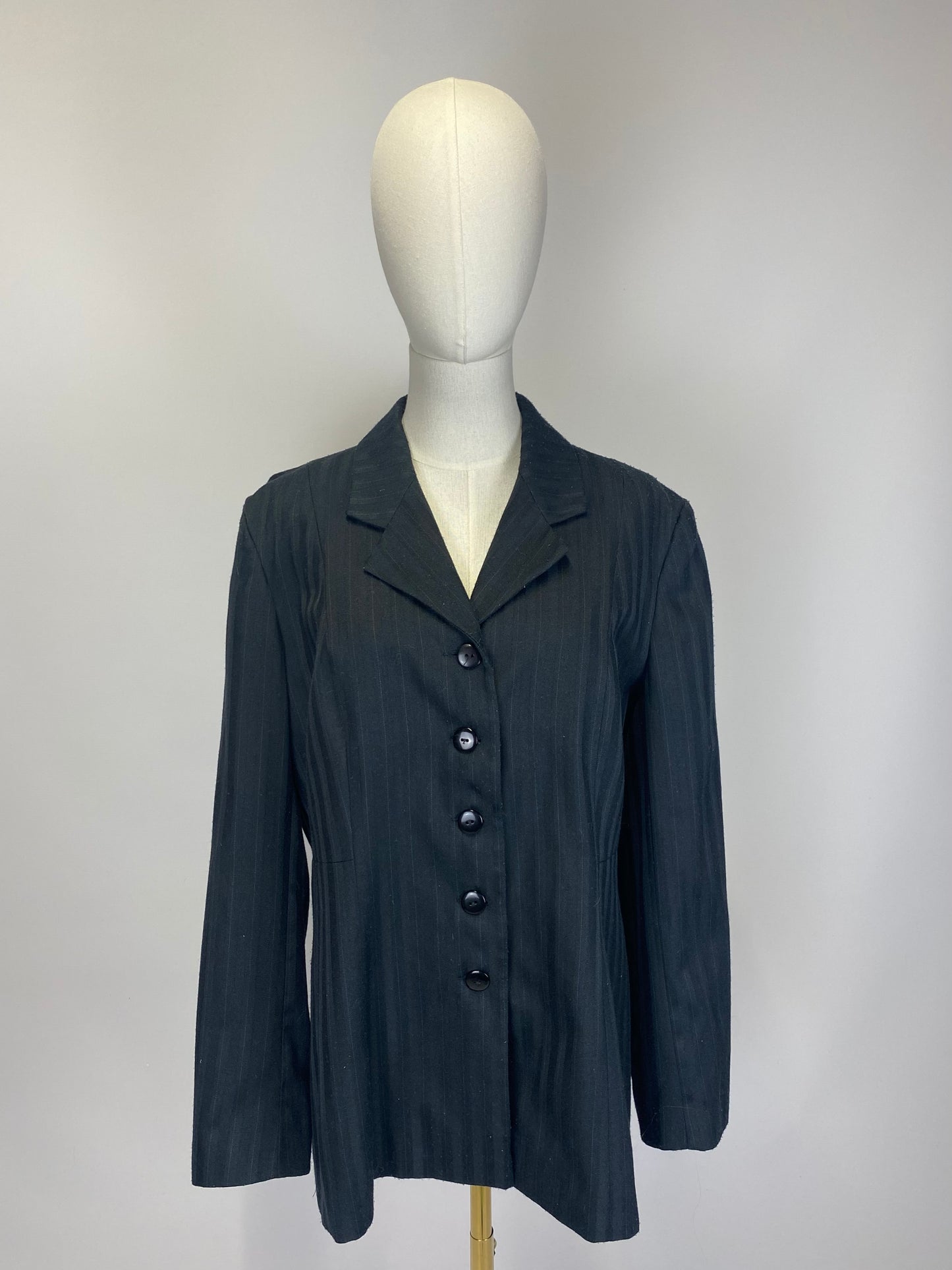 Pinstripe Blazer - Size 14