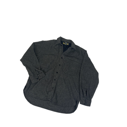 Grey Wool Shirt - Size M