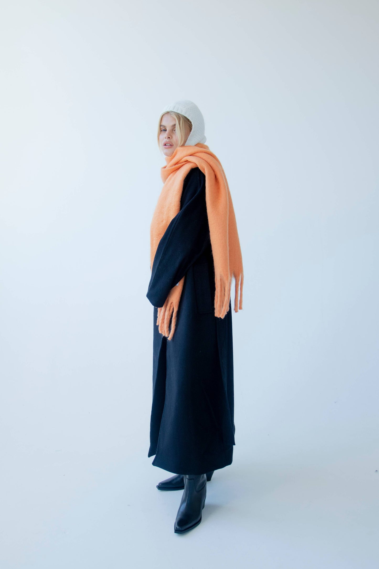 The Stockholm Scarf - Apricot - AW23