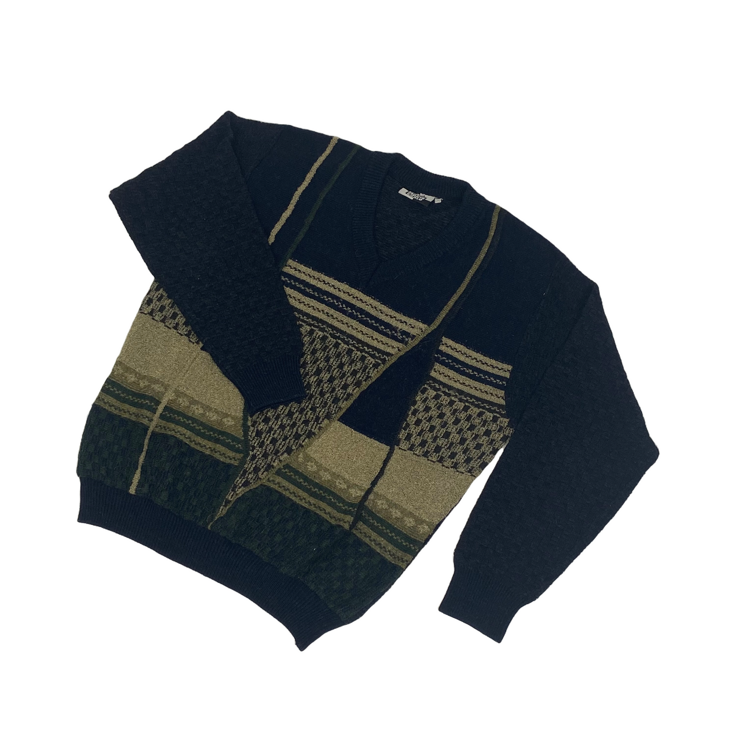 Monte Carlo V-Neck Navy Jumper