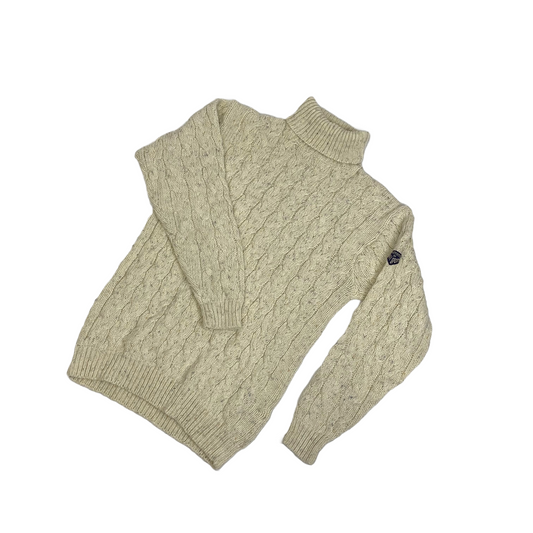 Bluette Cable Knit Turtleneck Knit Jumper