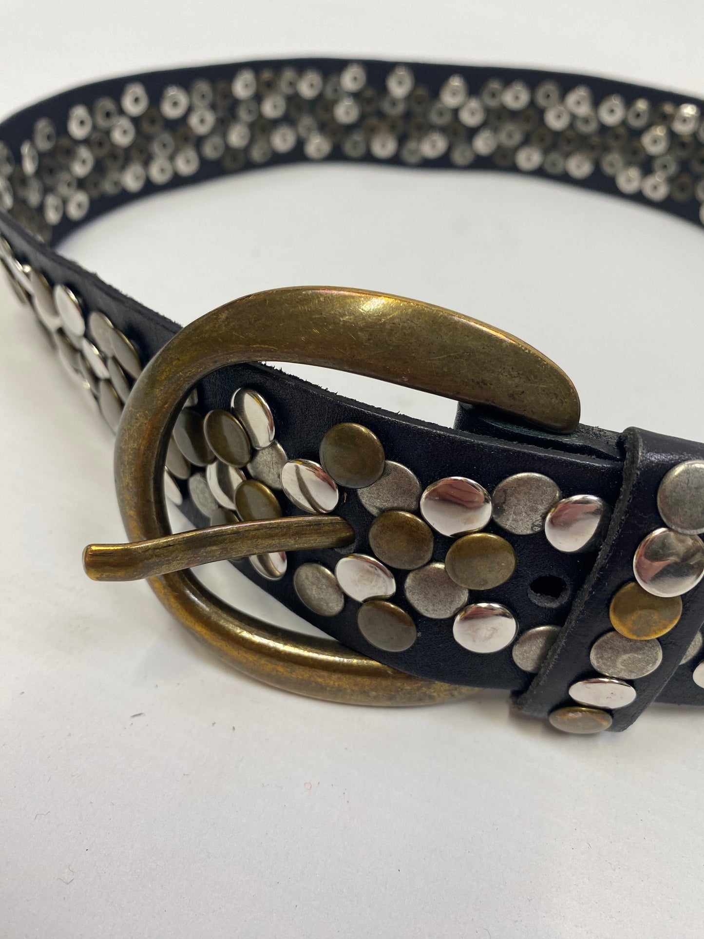 Mixed Metal Stud Belt