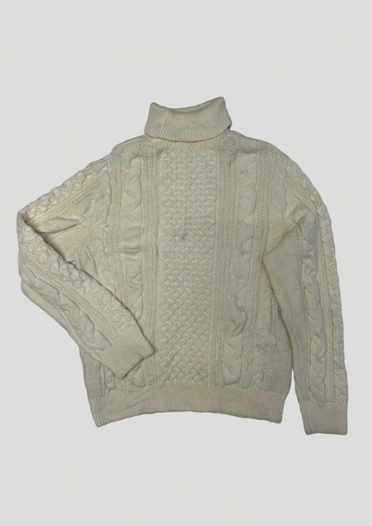 Cream Cable Knit Jumper