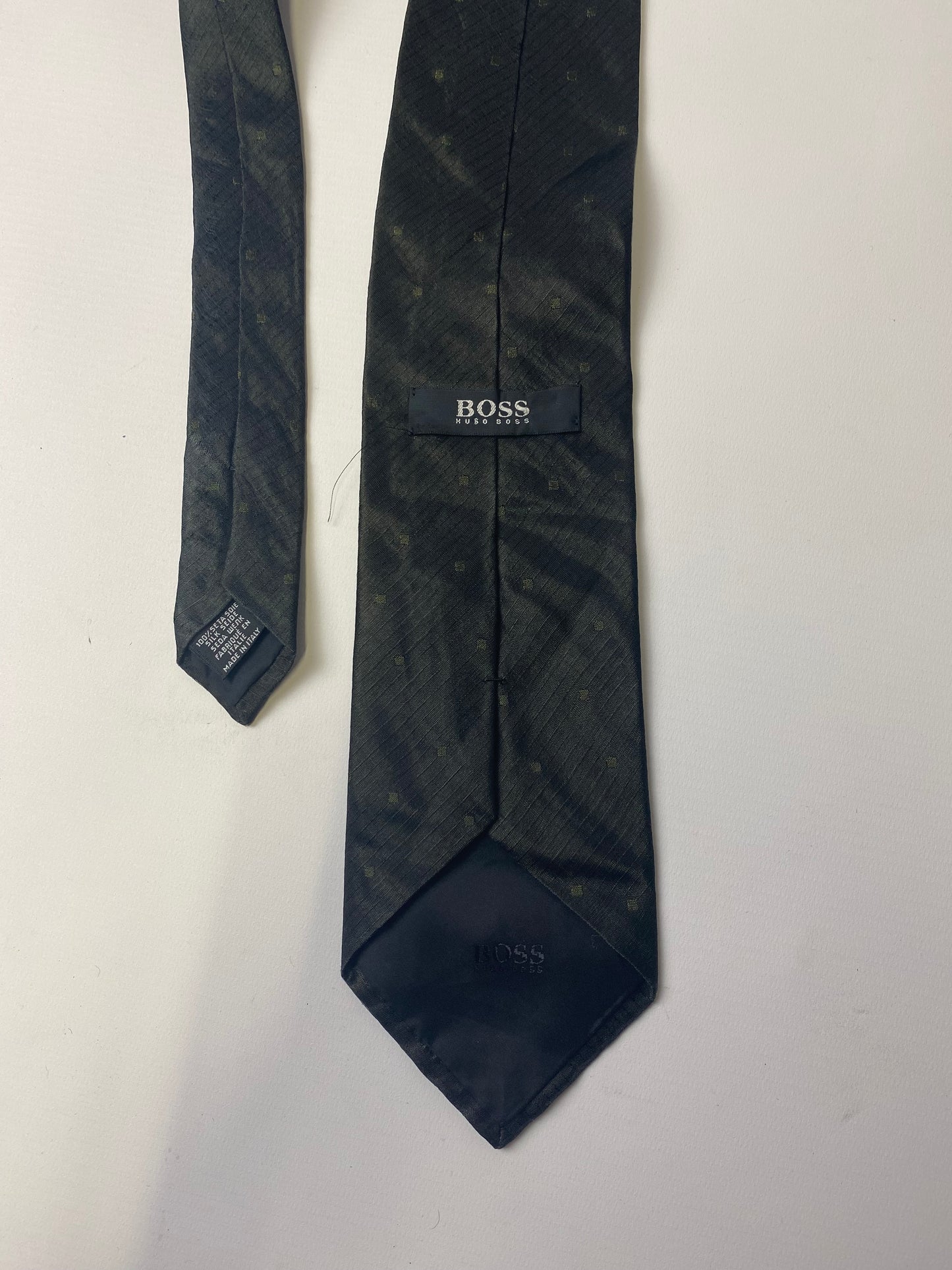 Hugo Boss Iridescent Green Tie