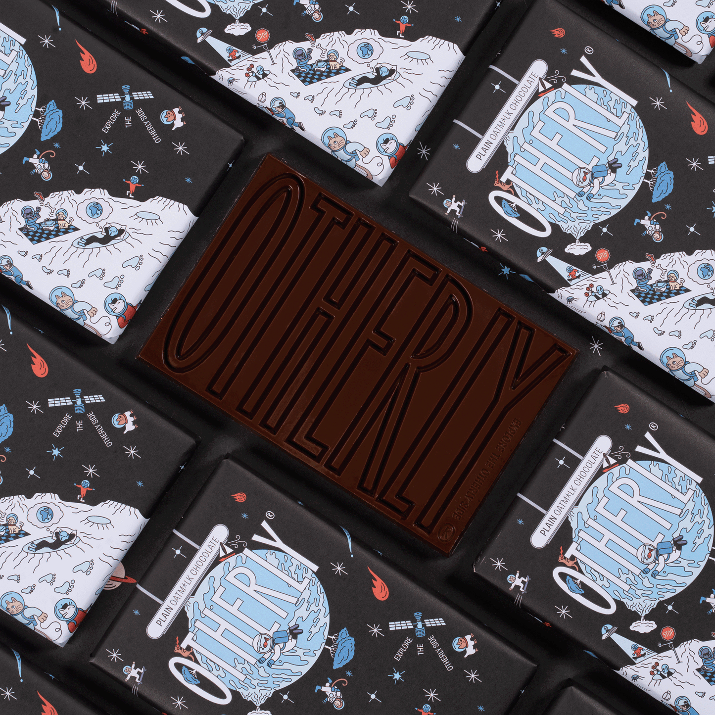 Plain // 130G // Vegan // OATM*LK CHOCOLATE BAR