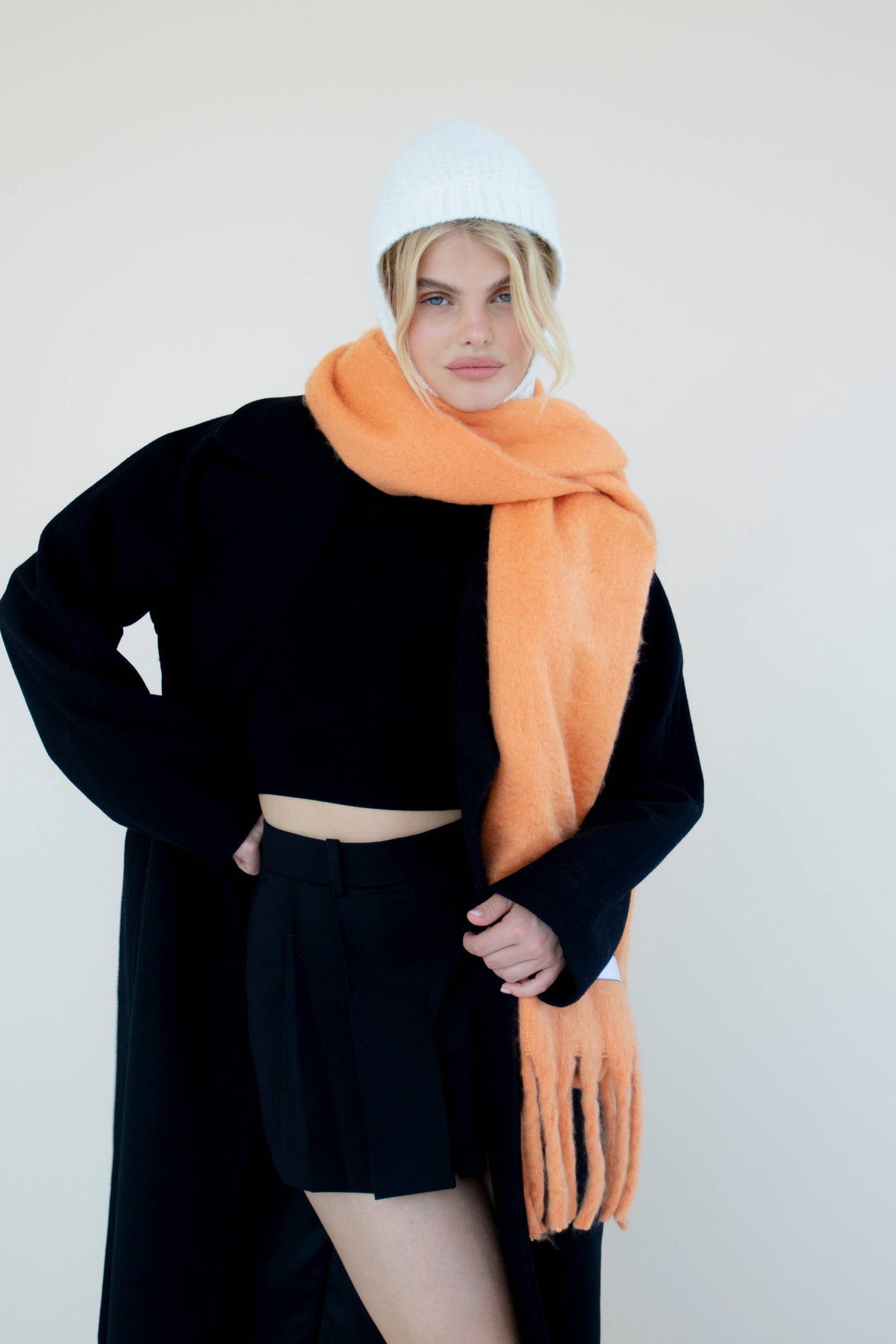 The Stockholm Scarf - Apricot - AW23