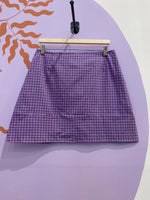 Load image into Gallery viewer, Alice skirt purple check
