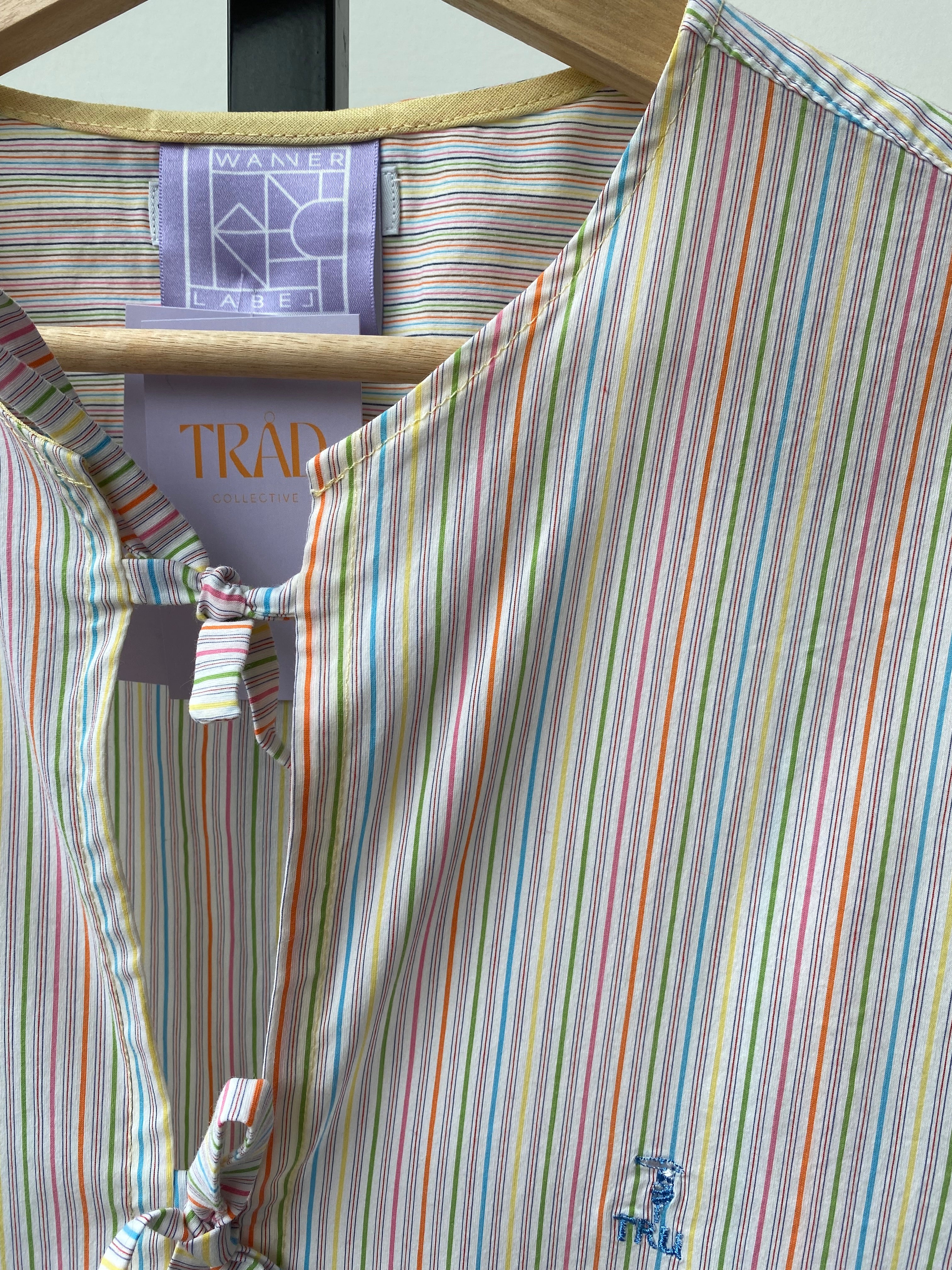 Hollie Shirt in Rainbow Stripe