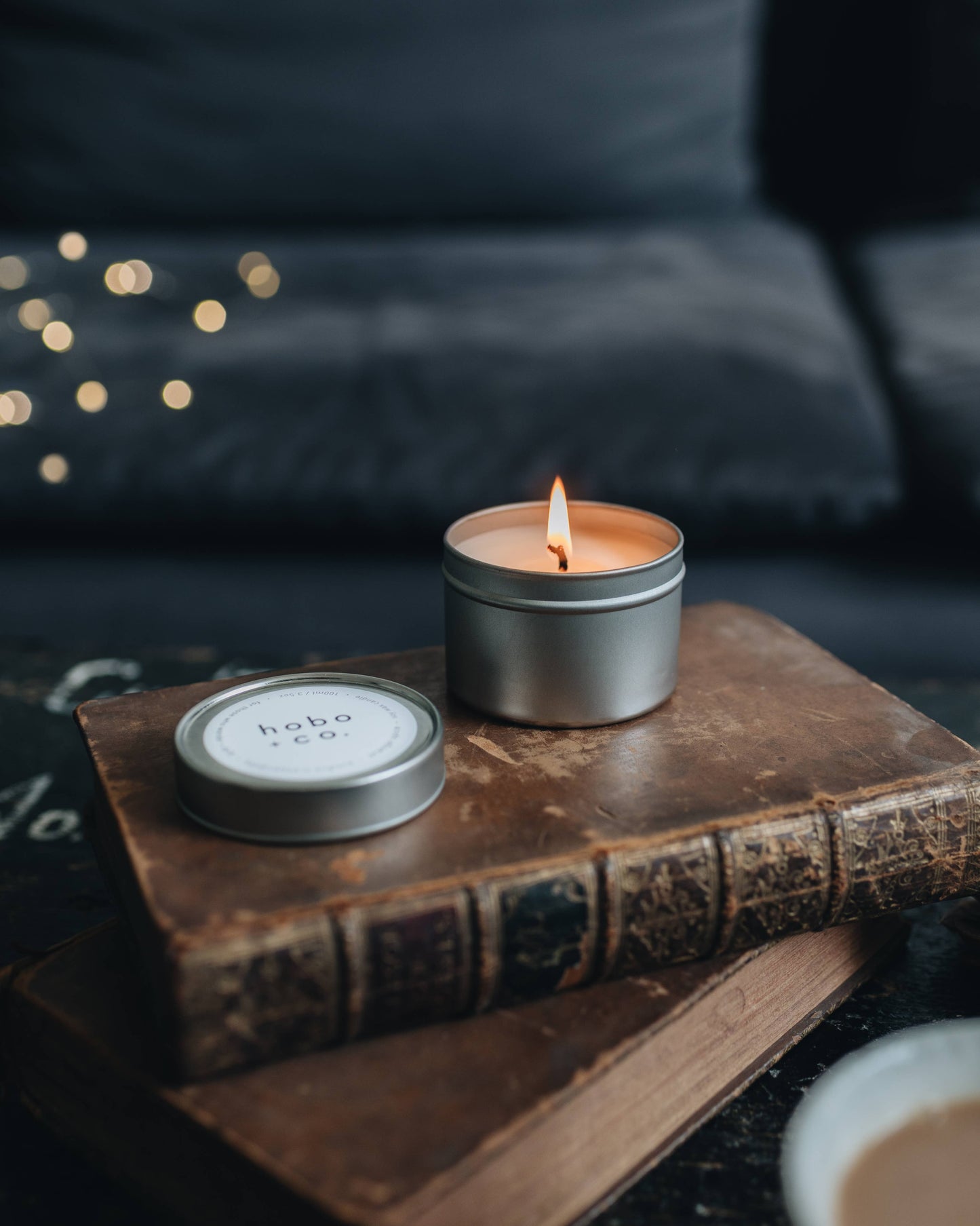 Balsam Fir + Bergamot Travel Tin Scented Soy Candle