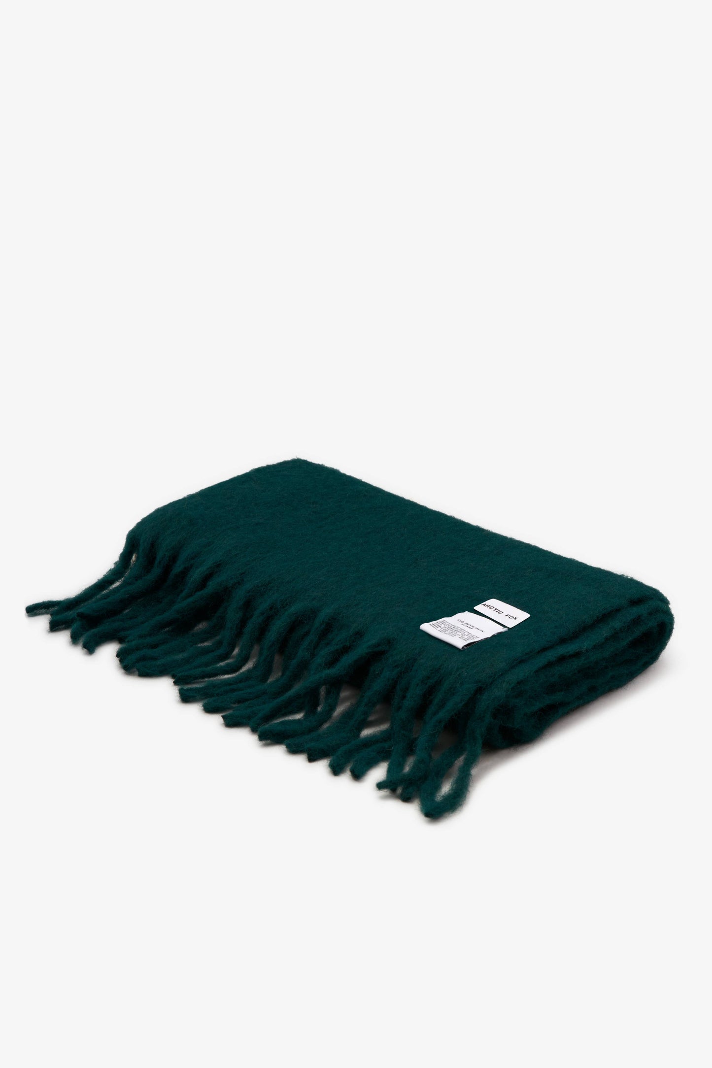 The Reykjavik Scarf with RWS Wool - Dark Forest - AW24