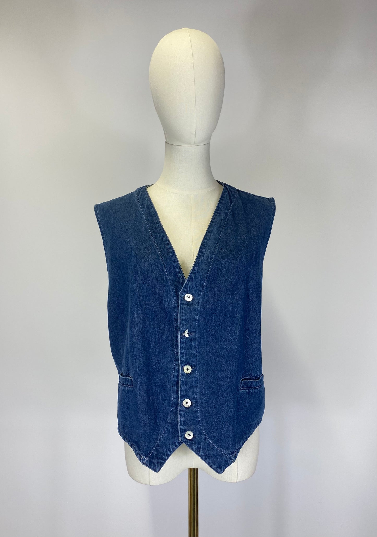 Denim Waistcoat - Size 18