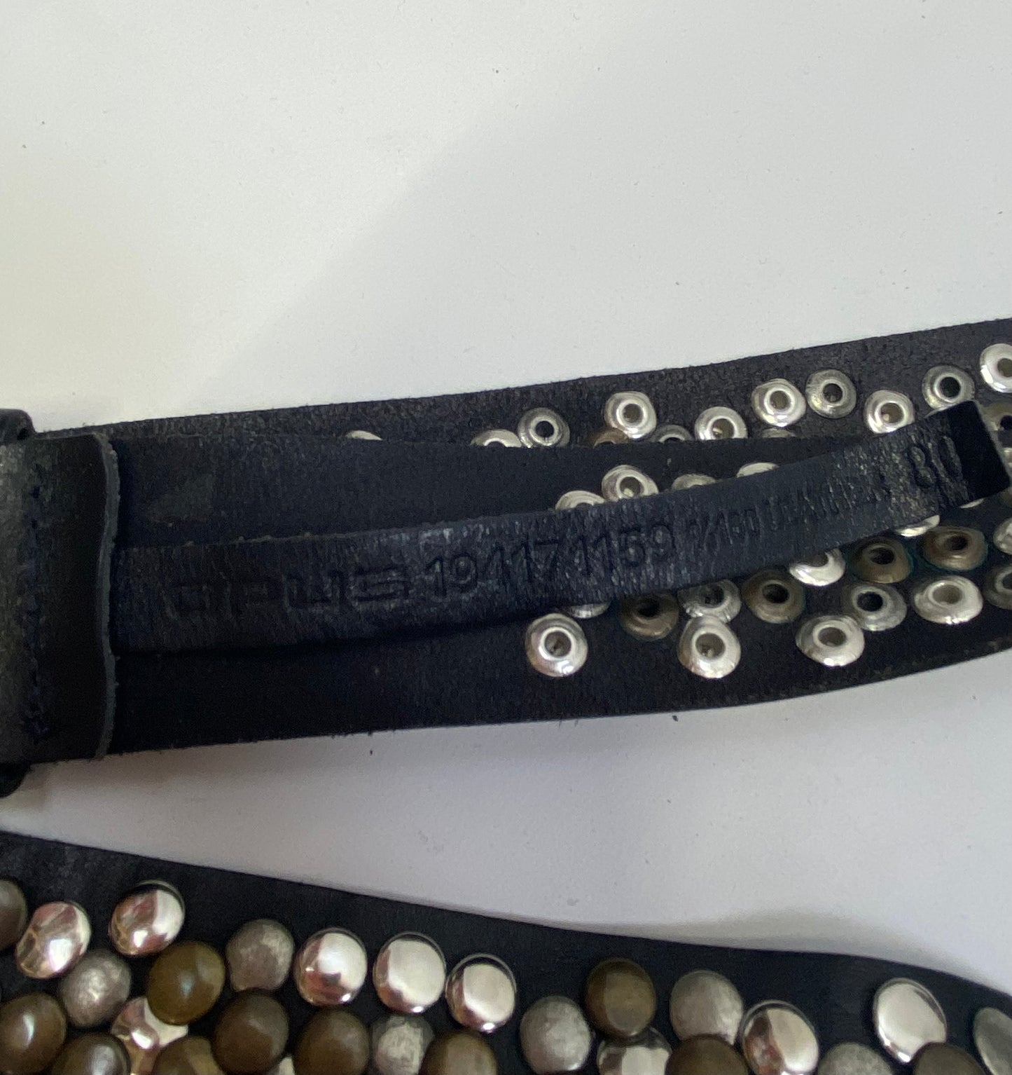 Mixed Metal Stud Belt