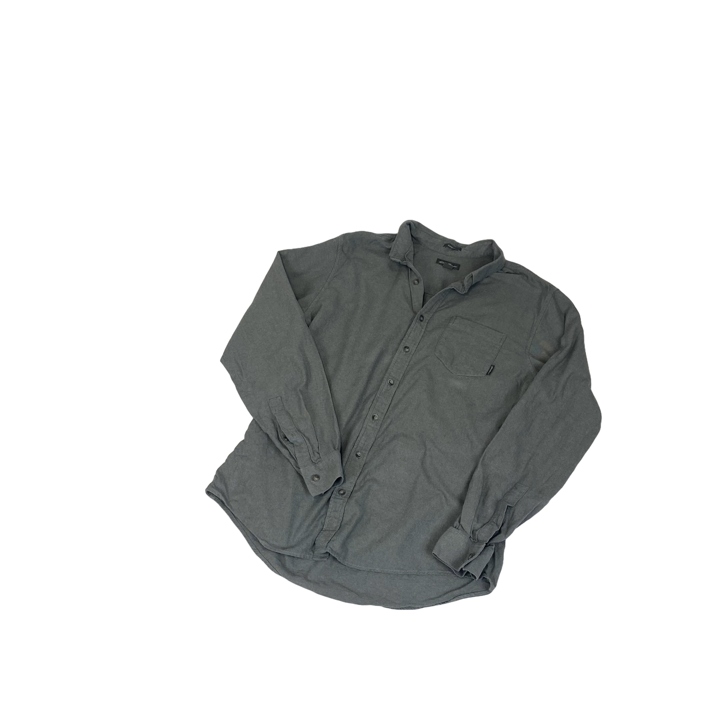 Light Grey Cotton Shirt - Size L