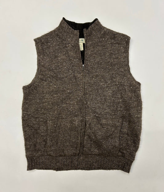 Wool Blend Gilet - Size L