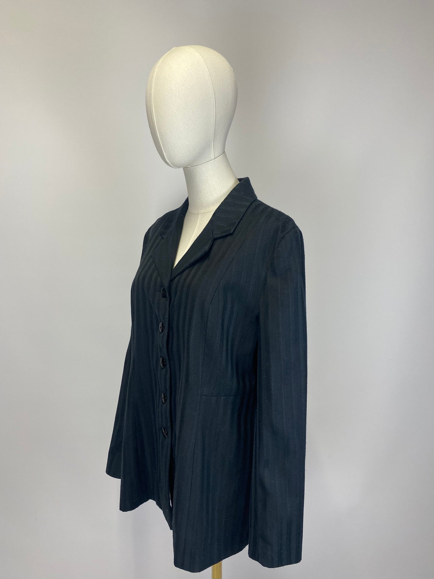 Pinstripe Blazer - Size 14