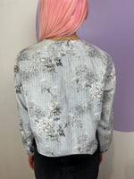 Load image into Gallery viewer, Hollie Shirt in Grey Floral
