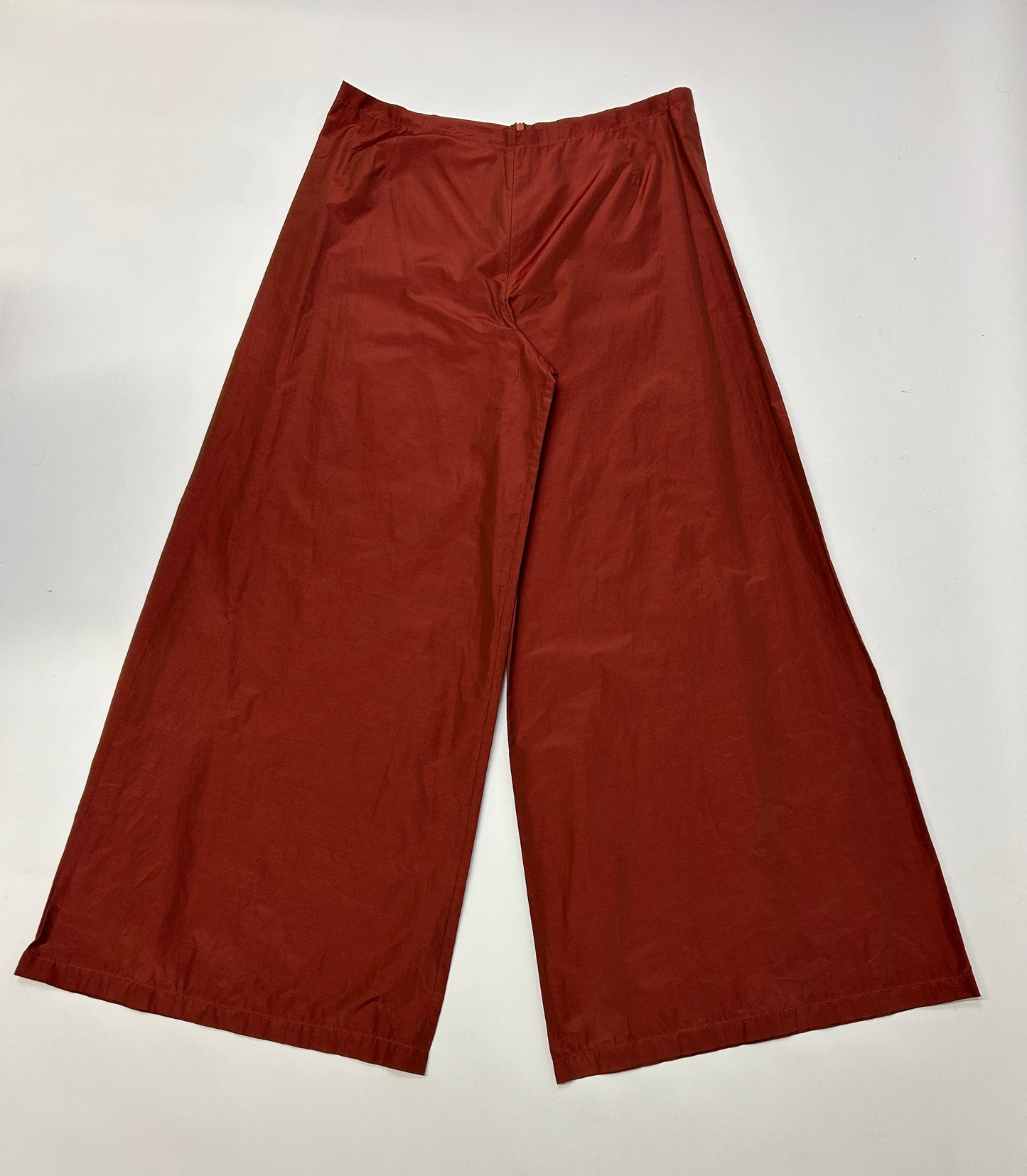 Deep Orange Cotton Trousers - Size 12