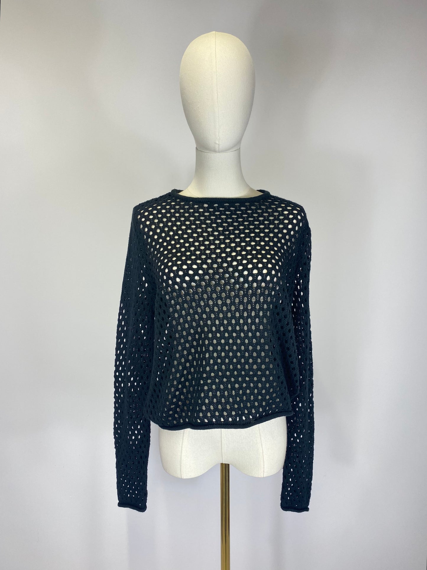 Hole-Knit Jumper - Size 12