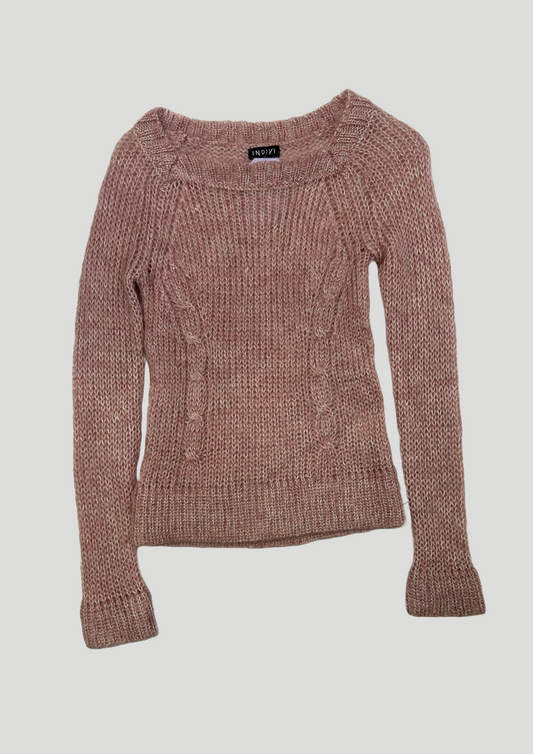 Sparkly Dusty Pink Jumper - Size 6