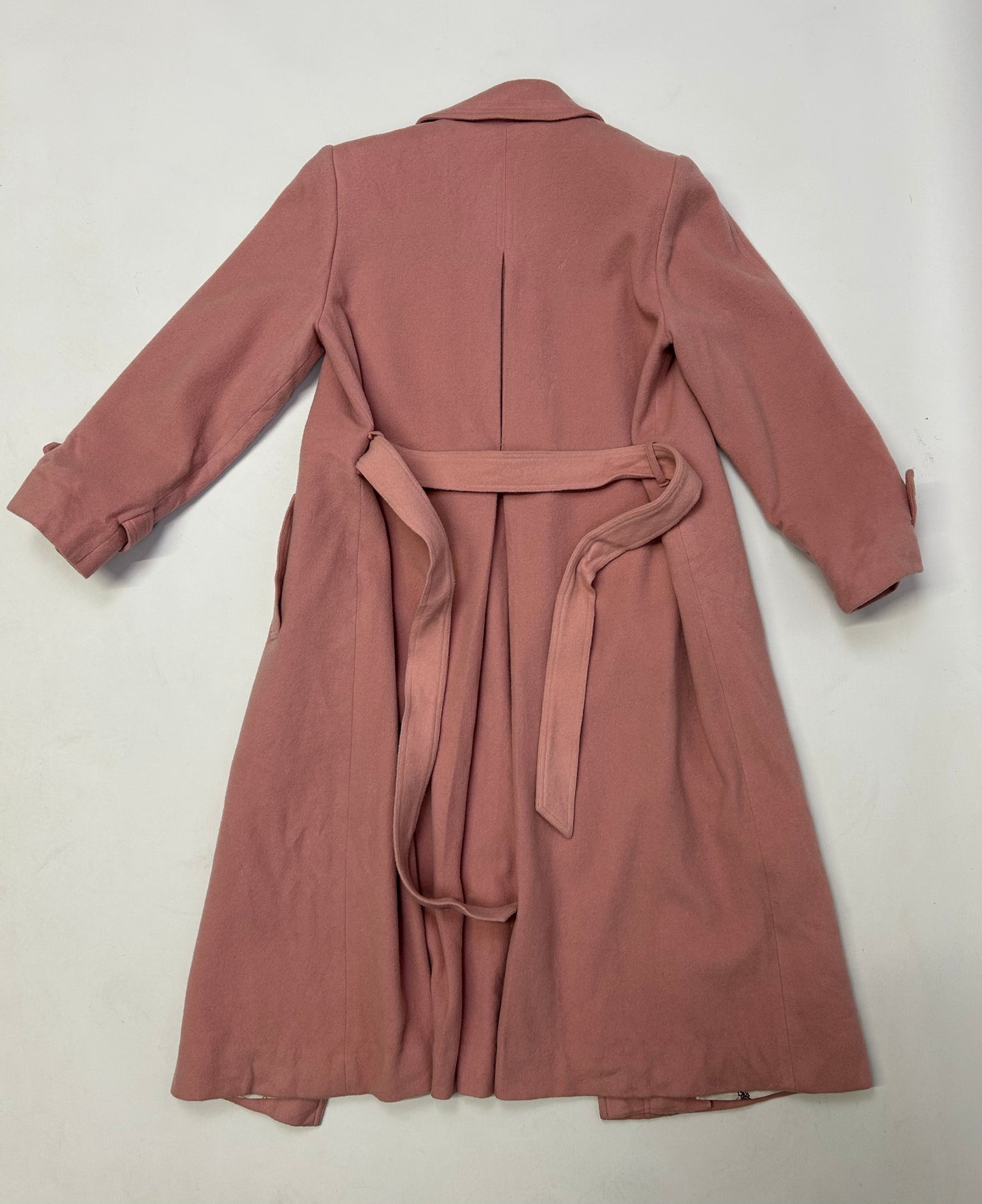 Pink Wool Coat - Size 4