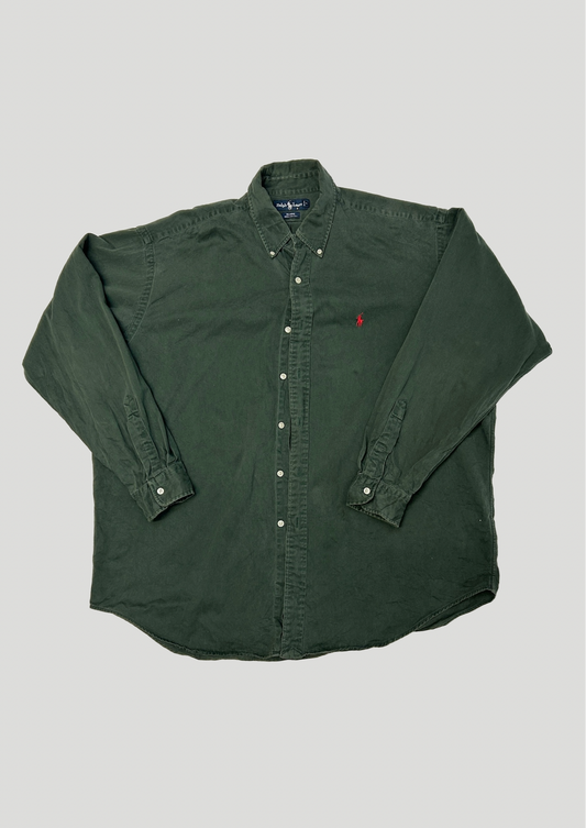 Dark Green Ralph Lauren Shirt - Size XXL