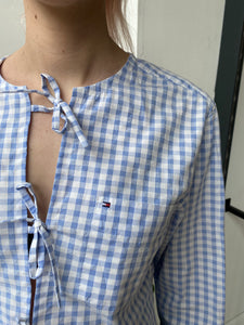 Hollie Shirt in Baby Blue Gingham