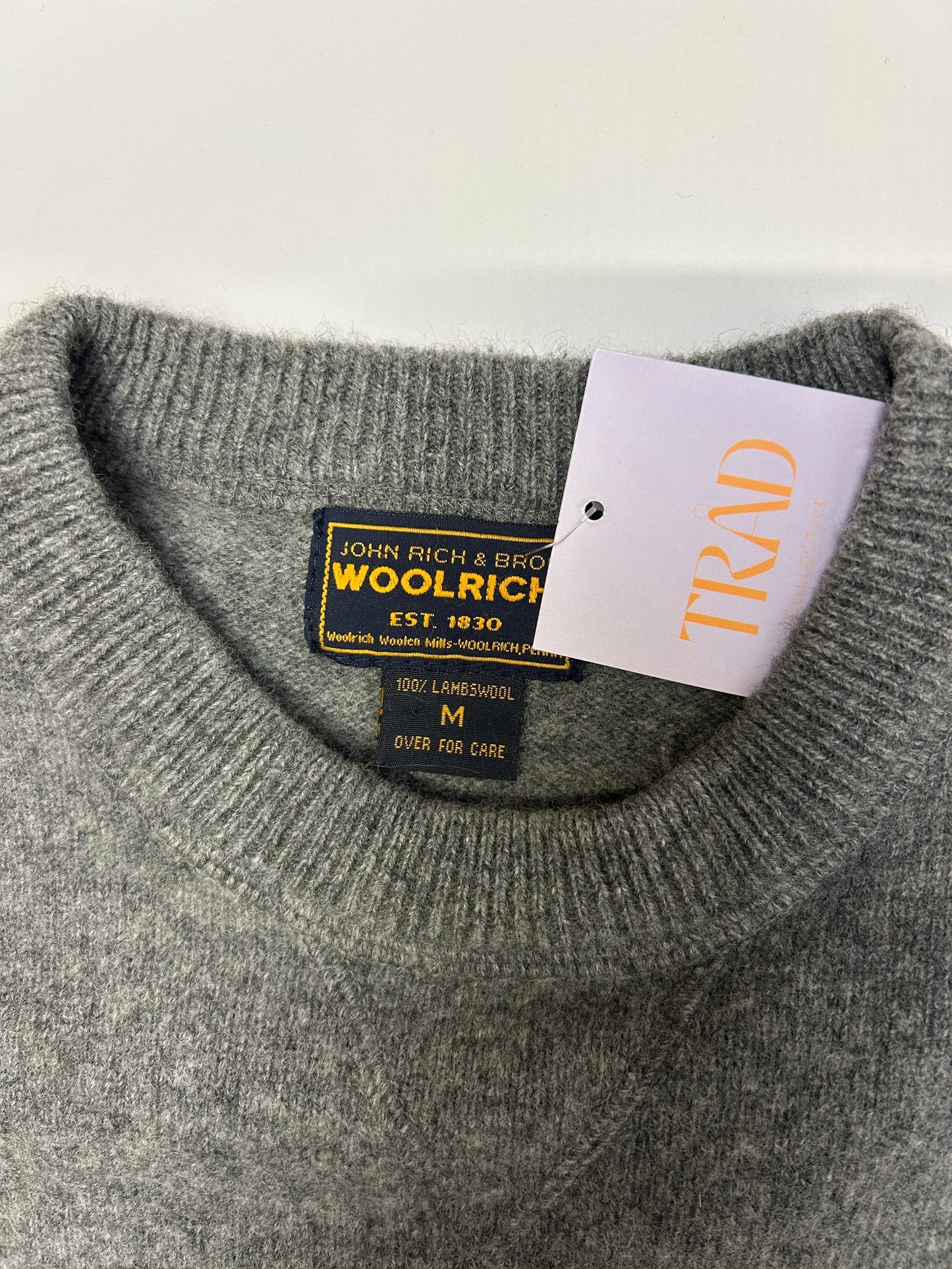 Wool Rich Grey Jumper