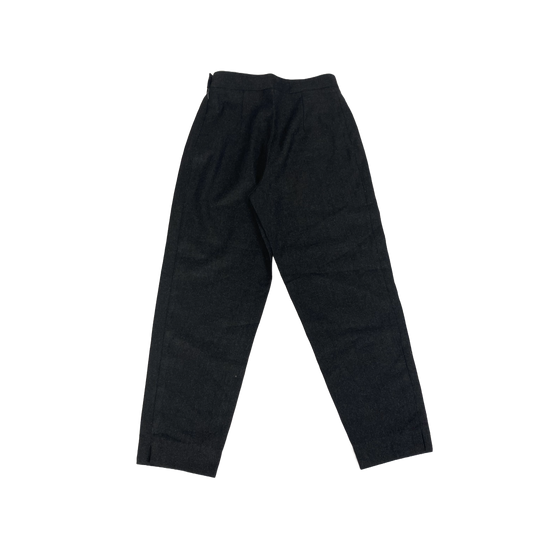 100% Wool Dark Grey Trousers