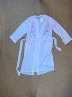 Load image into Gallery viewer, Long Pink silk kimono size M
