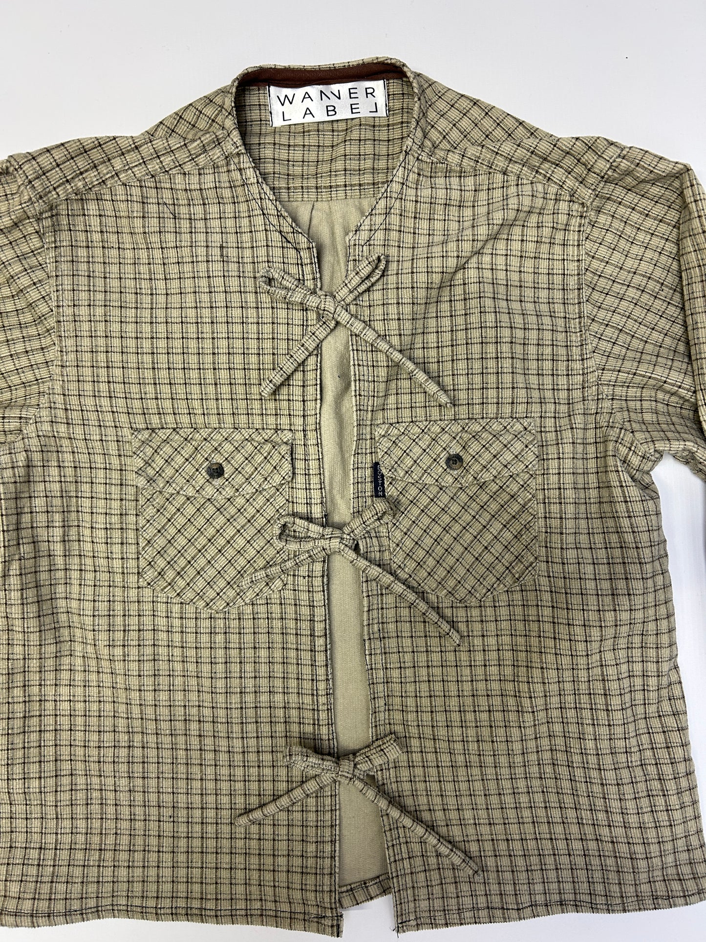 Hollie Shirt in Neutral Check