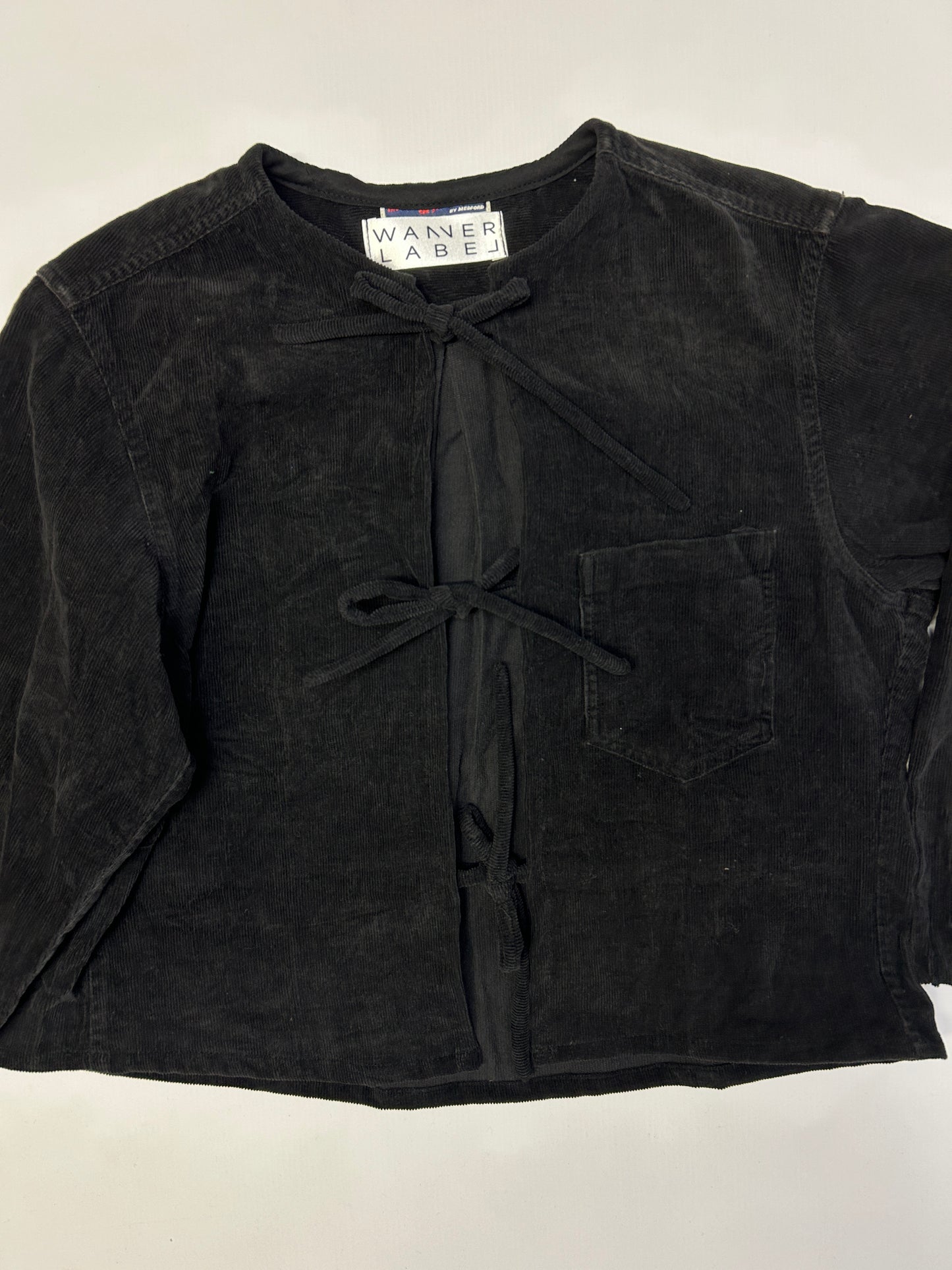 Hollie Shirt in Black Corduroy