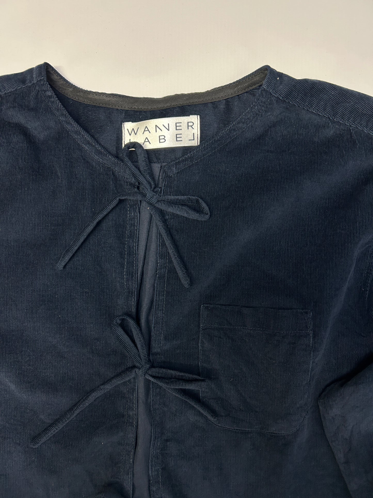 Hollie Shirt in Navy Corduroy